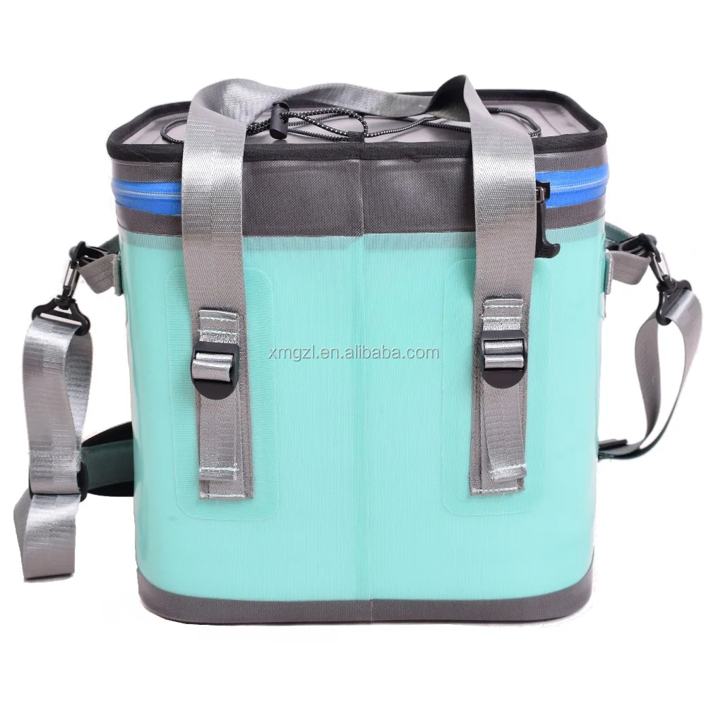 
Wholesale 24Cans TPU Customized Waterproof Lunch Picnic Beer Bag Cooler Box Thermal Insulated bolsa termic Ice Cooler bag 
