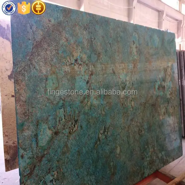 Идеальная Фантазийная синяя гранитная плита для дизайна стен