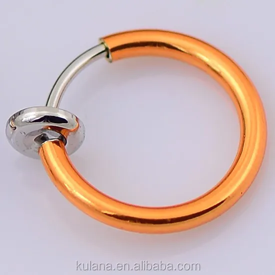 10 mm Wide Wholesale Surgical Steel Circulars Horseshoe Septum Nose Rings Ear Cartilage Jewelry