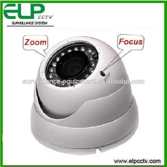 1 Мегапикселей Zoom купольная наружные IP видеокамера с ИК подсветкой ELP-IP5100VD