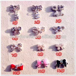 украшения для ногтей 3D металлические цветы гвоздь декоратор присинг для ногтей