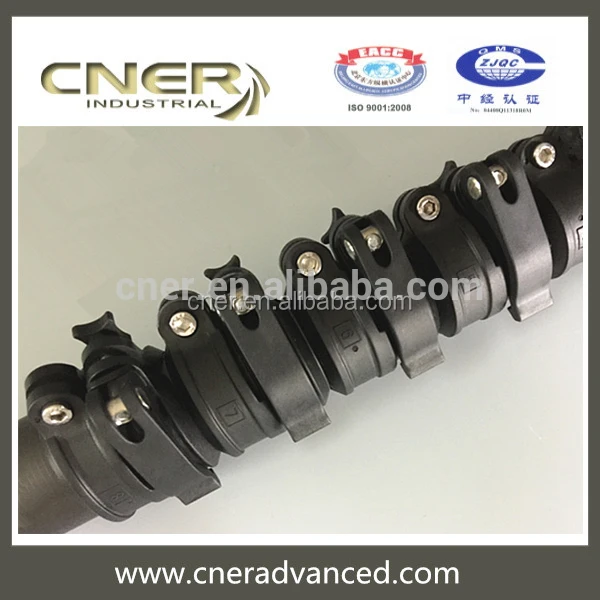 Марка В Cner Композитный Углеродного Волокна Аэрофотосъемки Телескопический Шест с низкой ценой