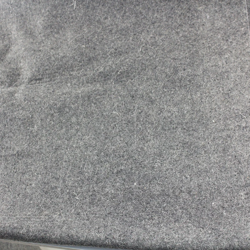 Темно-серая твердая прессованная 4 мм шерстяная войлочная ткань для промышленности