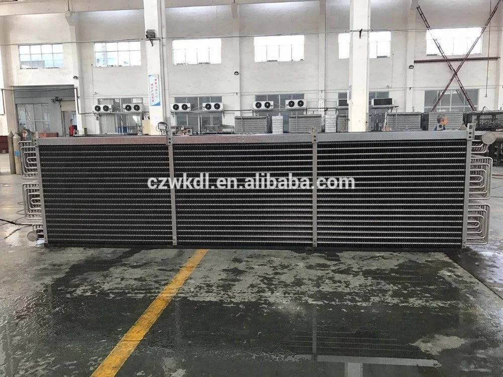 high capacity stainless steel coil spiral and IQF evaporator for tempura impingement freezer