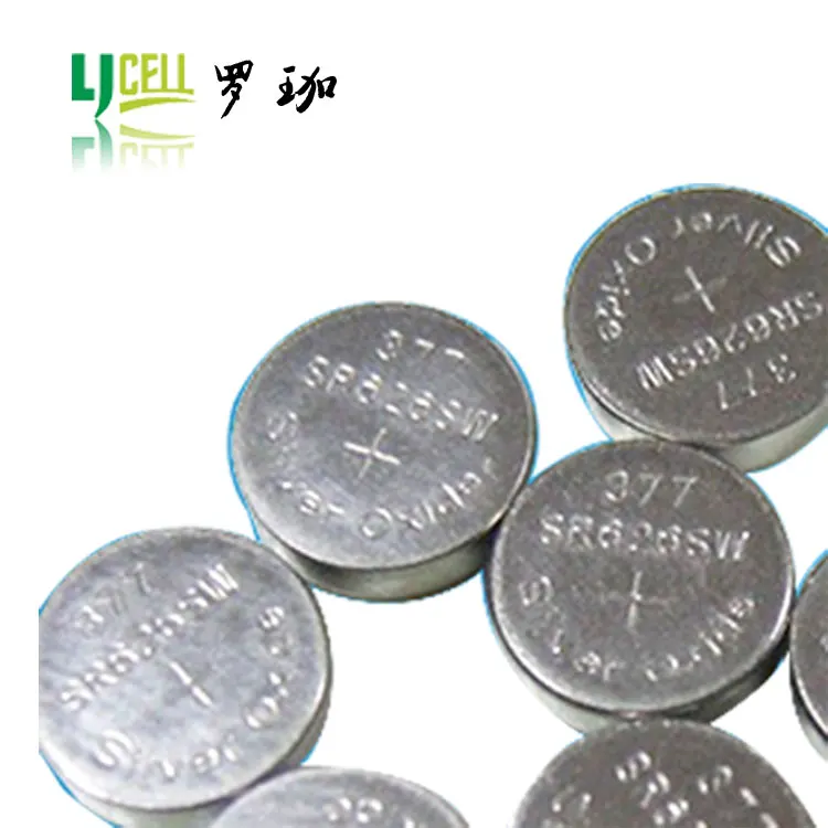 sr626sw silver oxide battery 1.55v sr626sw 377 silver oxide button cell watch battery sr626sw