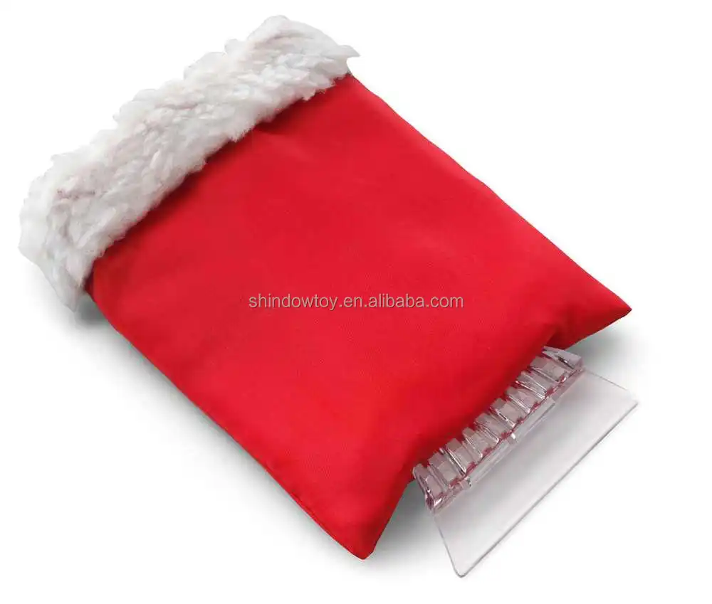 
 Скребок для льда с перчатками  