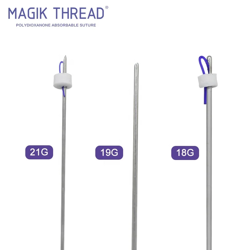 Barbed COG 3D / 4D PDO Thread injectable collagen for face lift