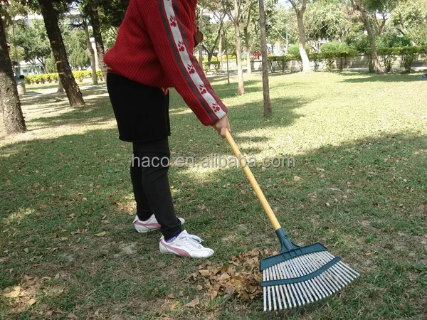 25 Tine stainless steel Grass Garden Leaf Rake