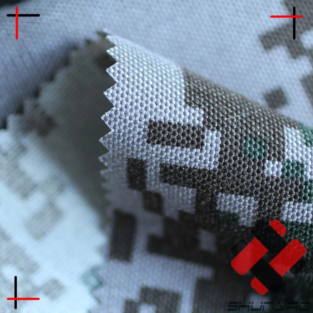 camouflage 900d polyester cordura fabric waterproof