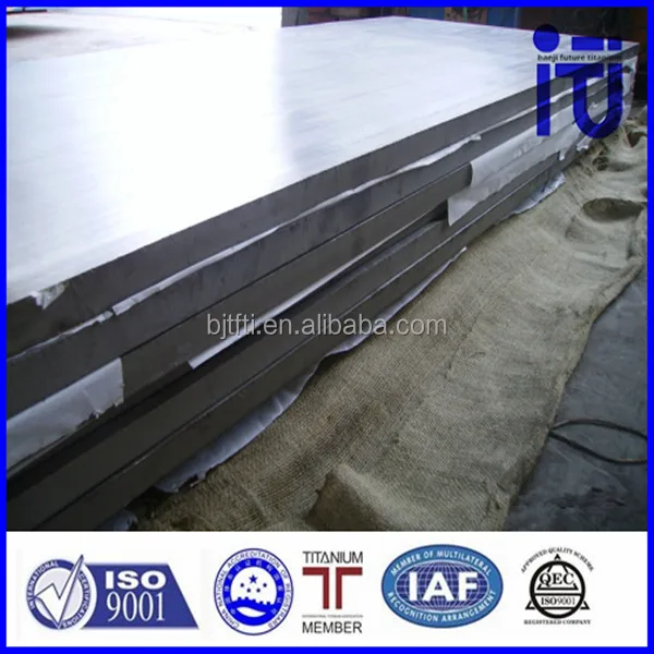 Стандартные производители плит плиты титана ASTM B265 высокого качества титана