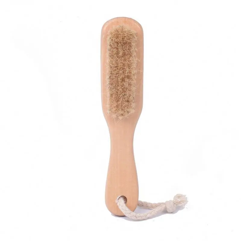 High quality eco-friendly Double Side material bath brush set , volcanic pumice stone exfoliator foot massager brush