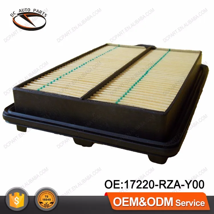 DCparts Air Filter Factory For Honda 17220-RZA-Y00