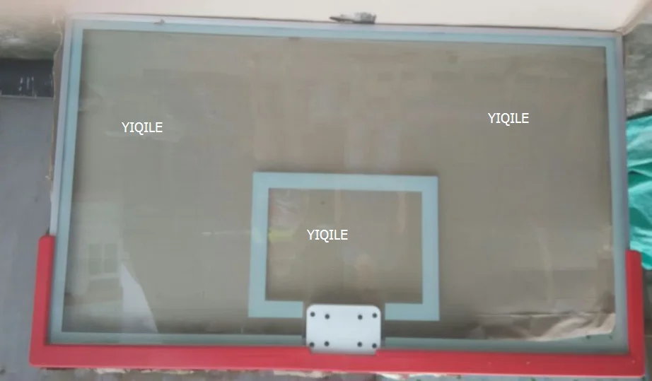 YIQILE International tempered glass standard size of basketball board