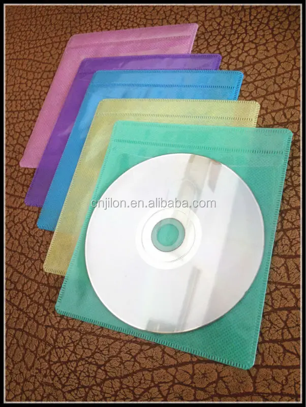JILONG YIZU Clear Plastic PP+Non-woven CD DVD Cover
