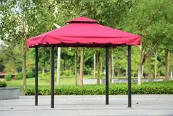 Chinese durable garden pavilion outdoor metal pavilion gazebo