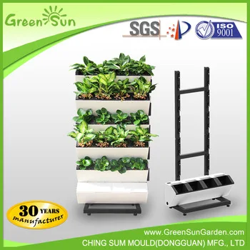 
vertical garden green wall module Living Wall Planter greensun hydroFalls 