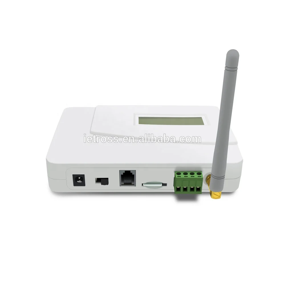 1 port gsm fixed wireless terminal etross 8818 with lcd and relays