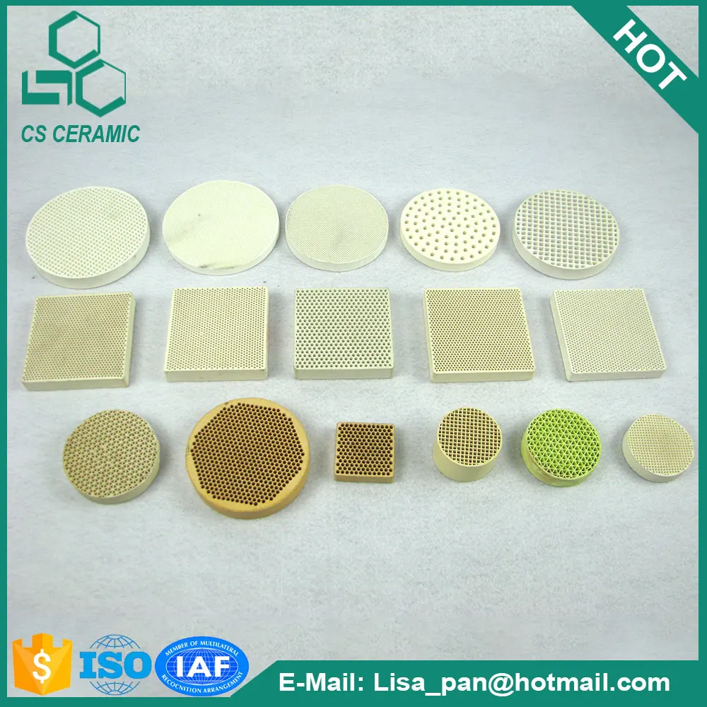 Керамический Фильтр керамические соты использовать в литейном промышленности стали