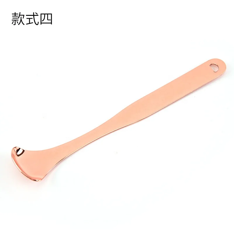 
100% Pure Copper tongue cleaner tongue cleaning spoon 