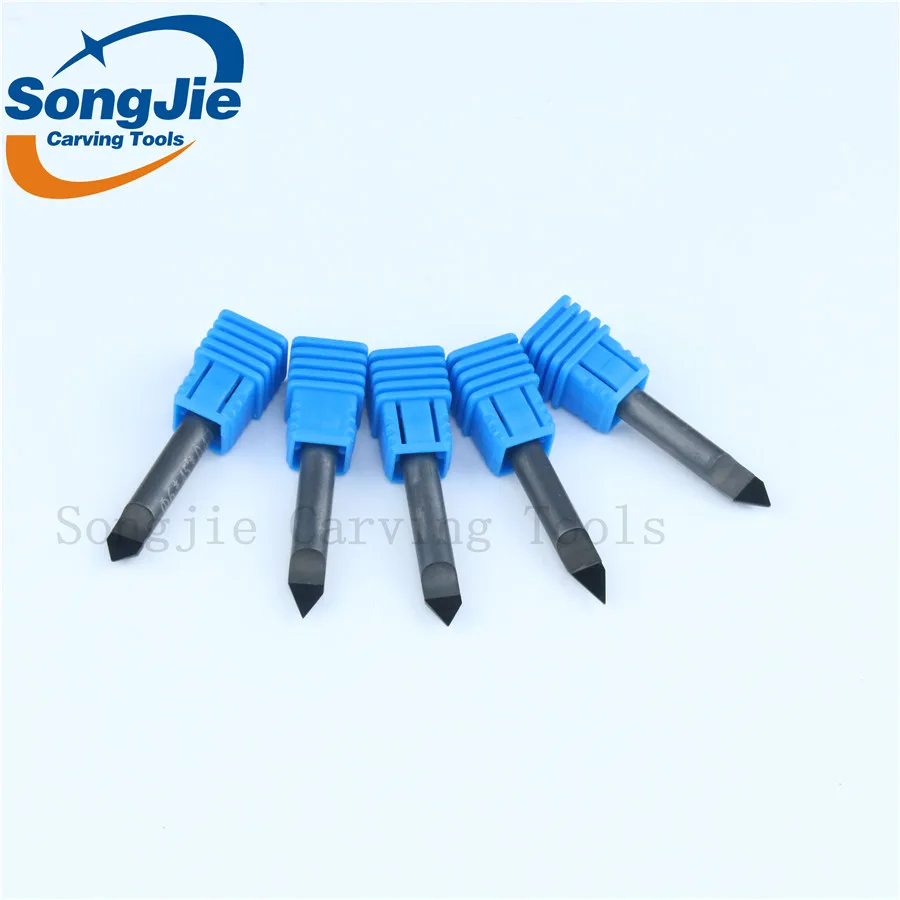 Marble cnc engrabing bits PCD diamond tools for Granite Stone