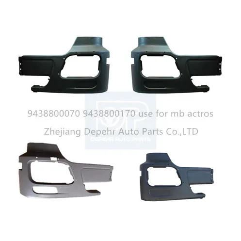 LH 9438800070 RH 9438800170 Depehr BZ Actros MP3/MP2 European Truck Body Parts Tractor Front Bumper