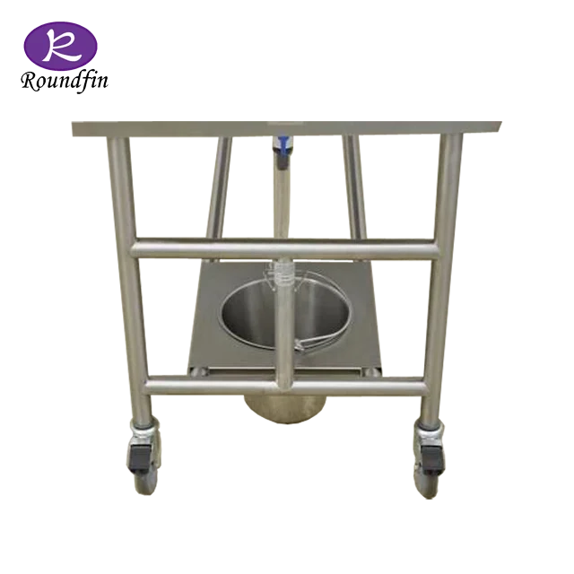 Funeral equipment mortuary trolley with cover funeral accessories