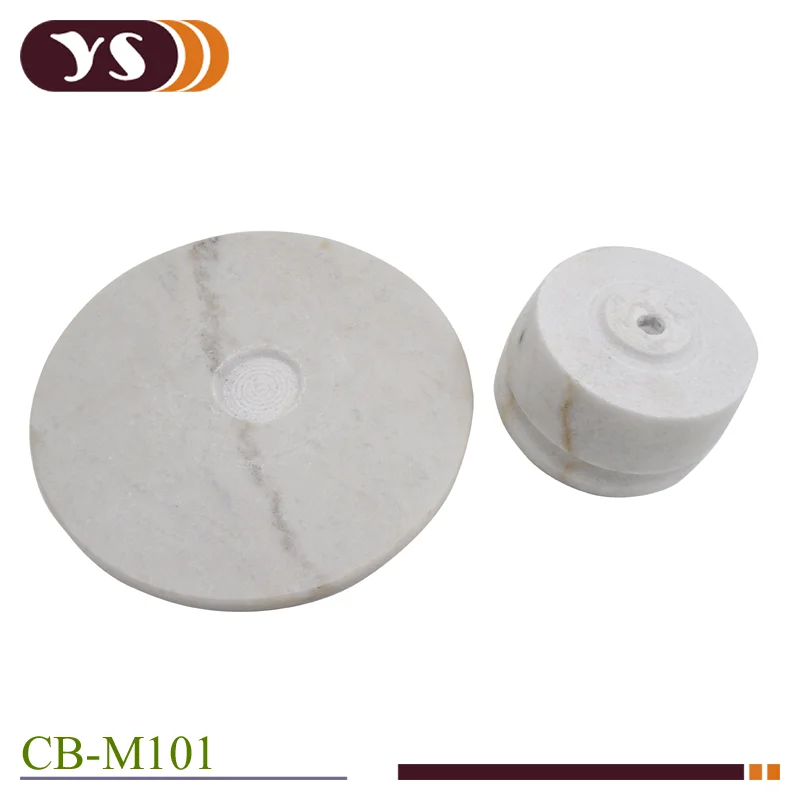 Factory directly White Natural Marble lazy susan