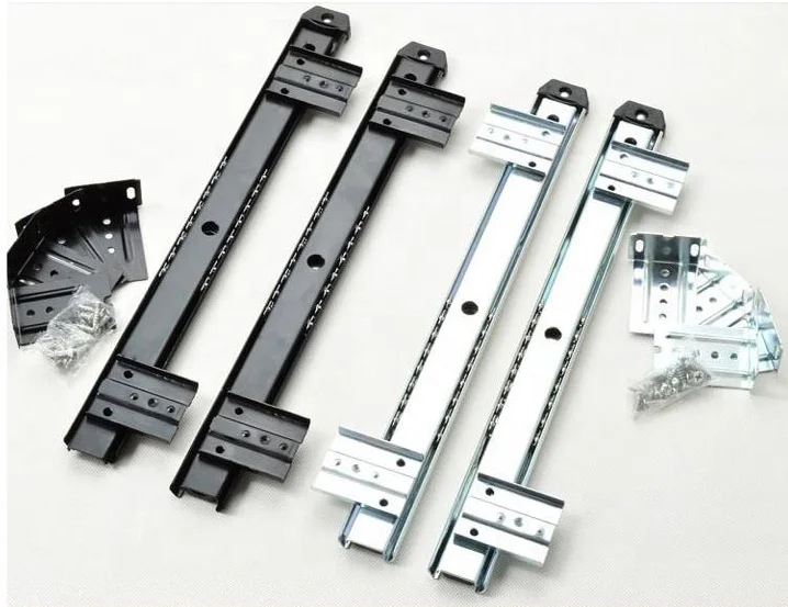 35 mm 2-fold computer keyboard carrier track Telescopic Channel , keypboard slide