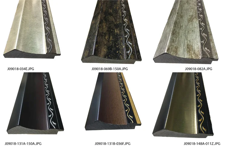 Hualun Guanse Antique Classic 2.9m Standard Length PS Picture Mirror Frame Moulding