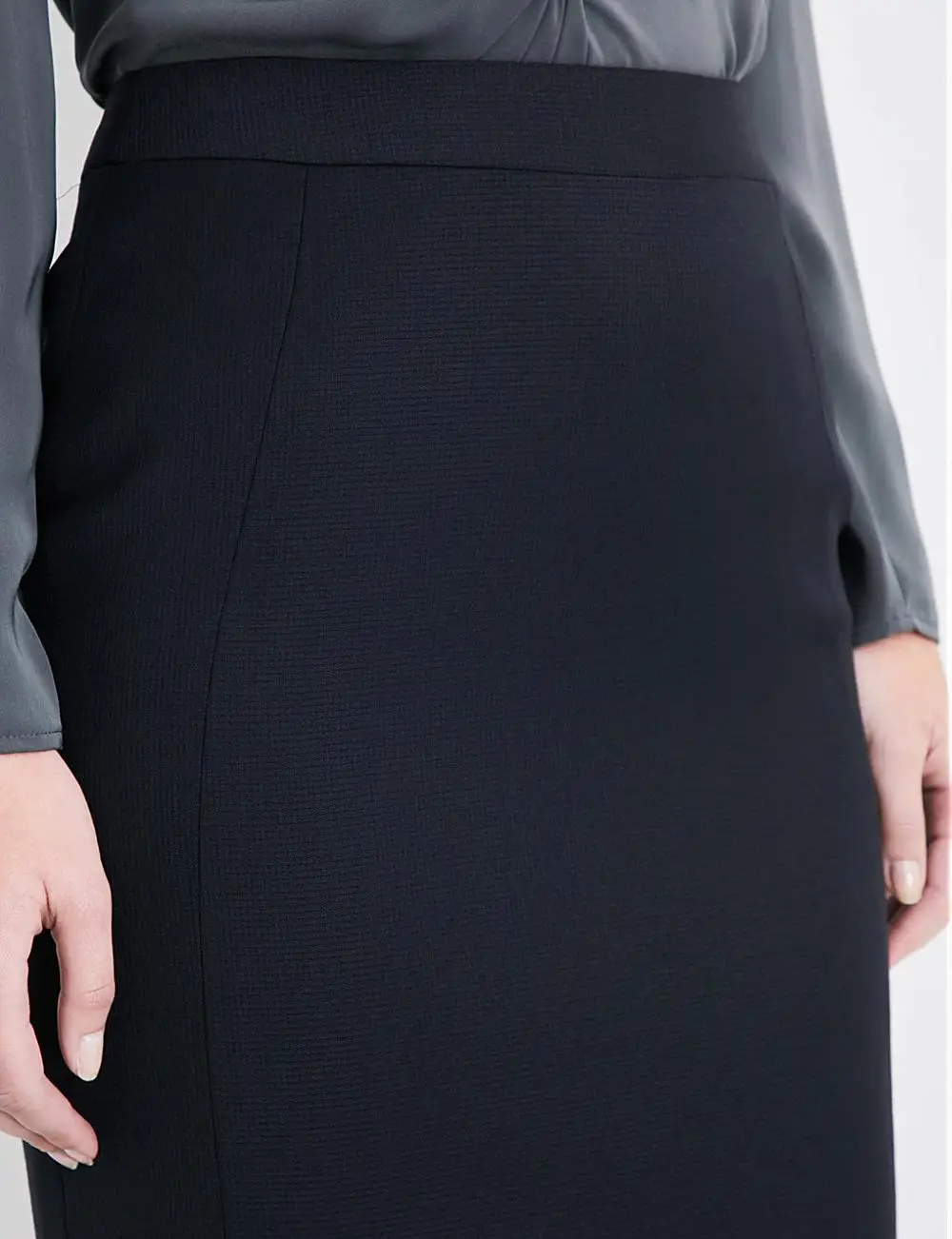 Classical Office Women Elegant High-rise Pencil Mini Skirt