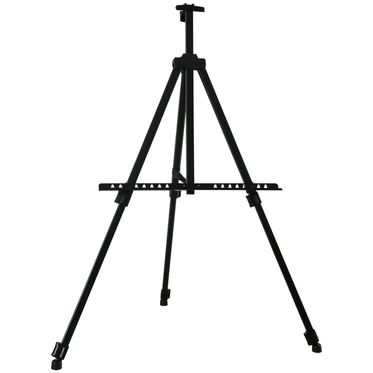 Adjustable aluminum easel,wholesale 65inch tabletop metal easels.Transon portable aluminum easel for artist and display.
