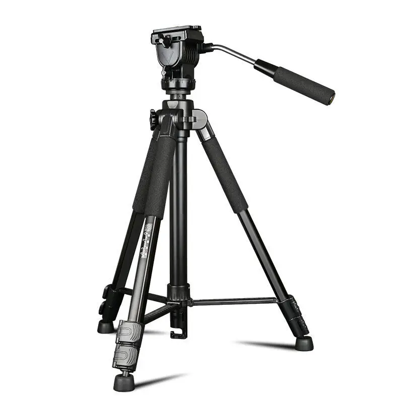Q333 Professional video camera tripod for dslr digital camcorder dv tripod fluid head picture stand support tripod 65'