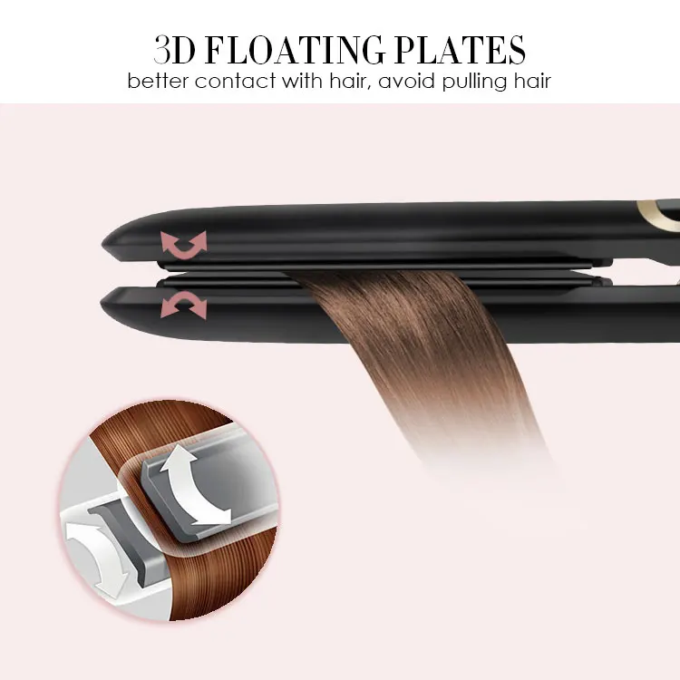 
Keratin for Brazilian Smoothing Personalized Hair Straighteners 240V Tourmaline Flat Iron 