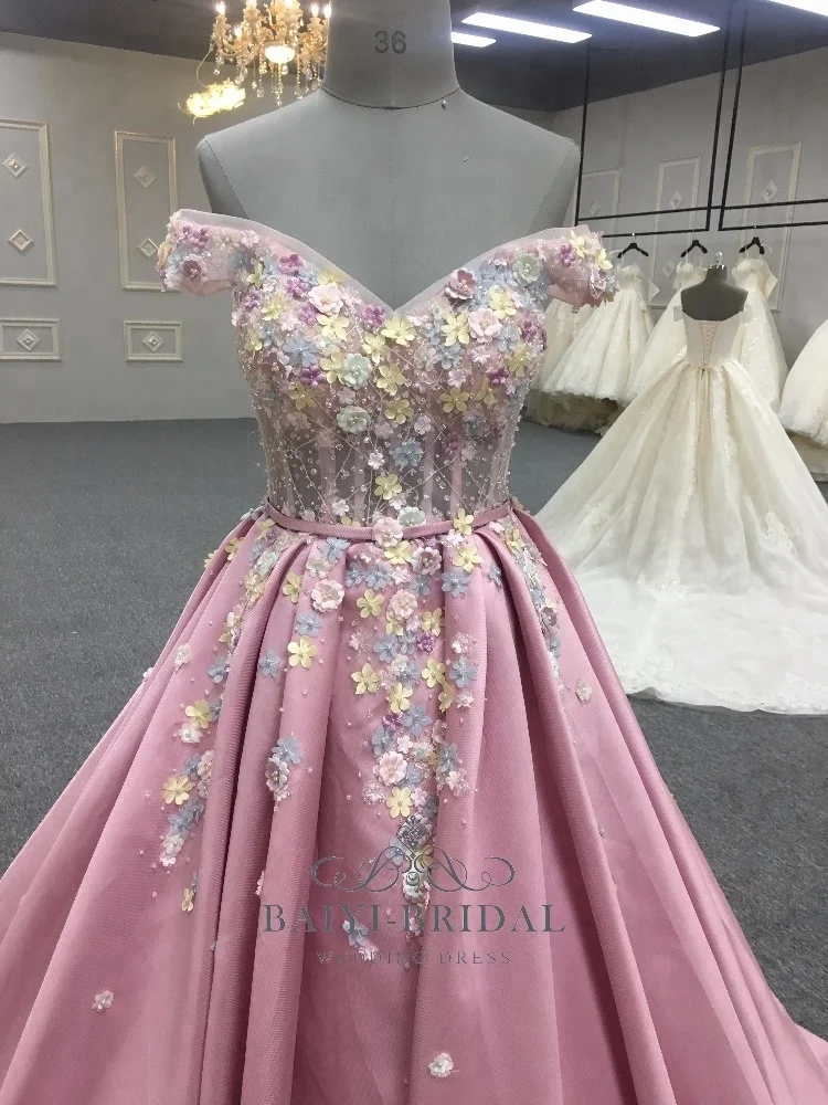 Alibaba Long Pink Satin Backless Evening Dresses Formal Dresses for Lady Women Party Dresses OEM Service Digital Printing Woven