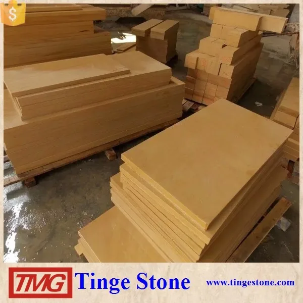 
Elegant Chinese Yellow Sandstone Stairs On Hot Sale 