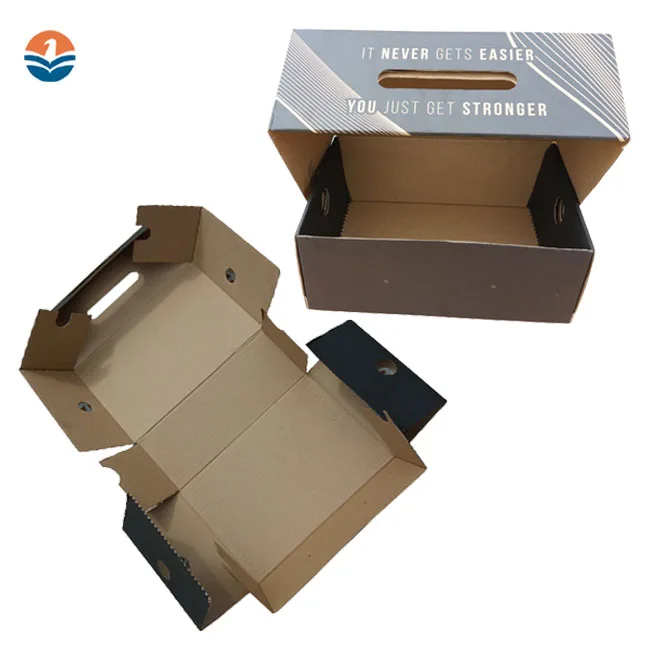 China Custom small Corrugated Shoes Display Carton Box For Shoes