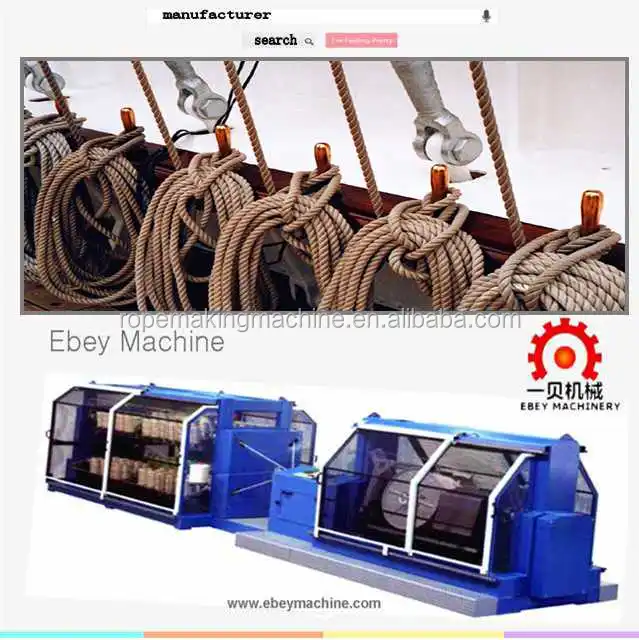 asbestos flax hemp coir jute HDPE PP ropes twines machine complete production line