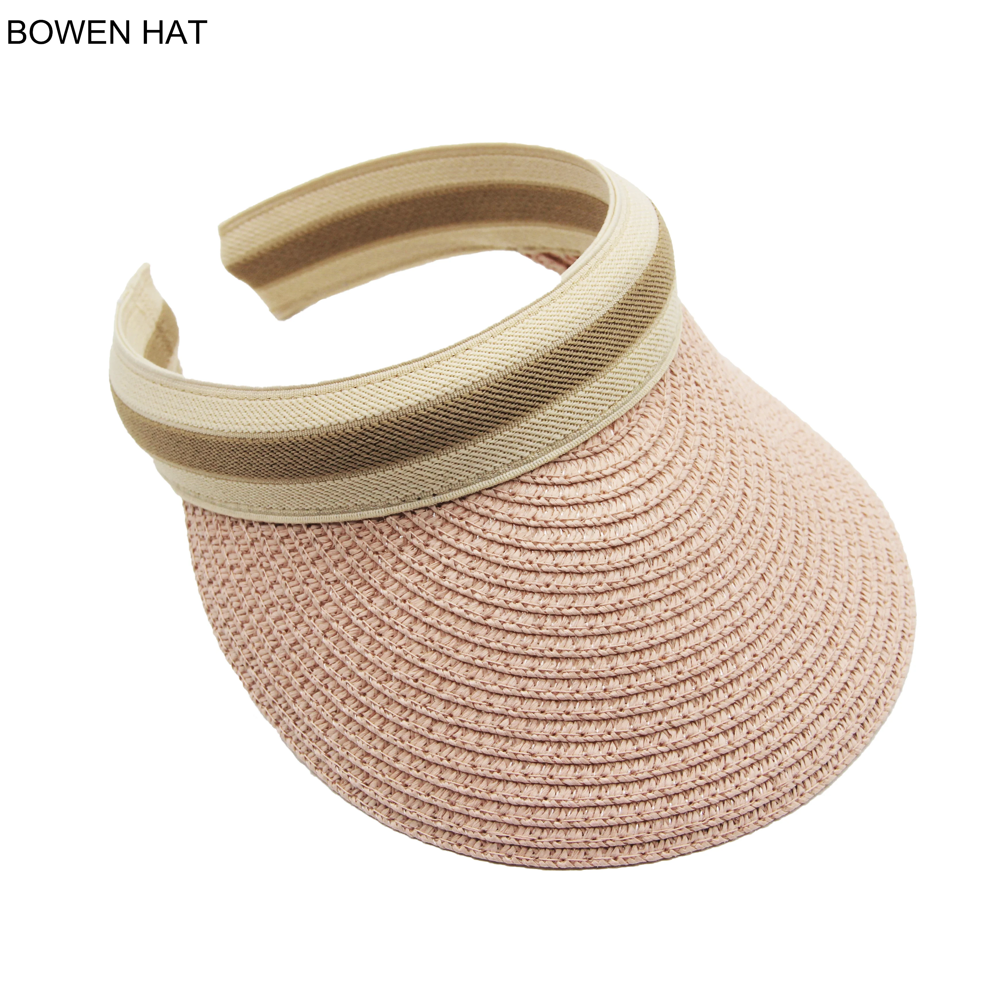 kids summer visor sun hat custom sample design custom promotional cheap wholesale hat