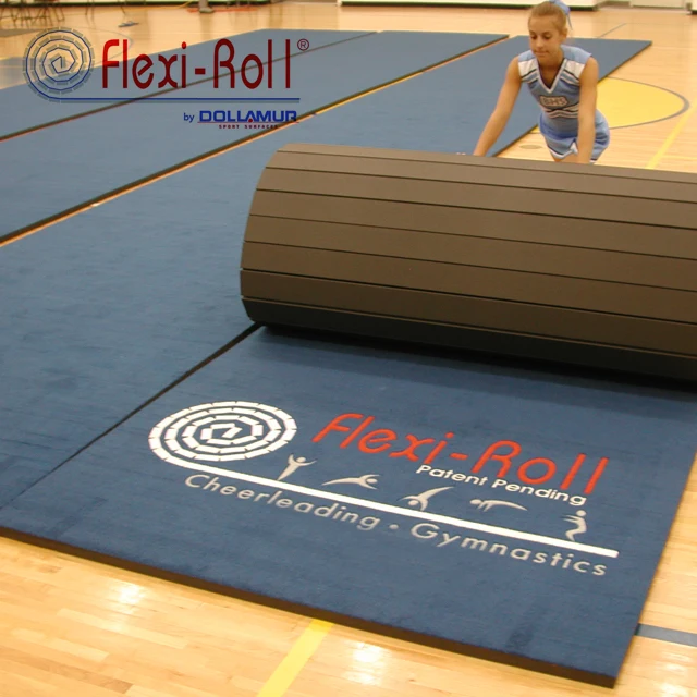 High Quality Kungfu Mat/Flexi Roll rolling mat/floor mat for Wushu