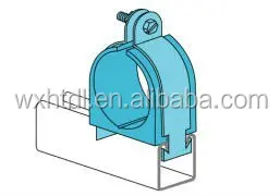 P41 series cushion clamps for O.D. tubing