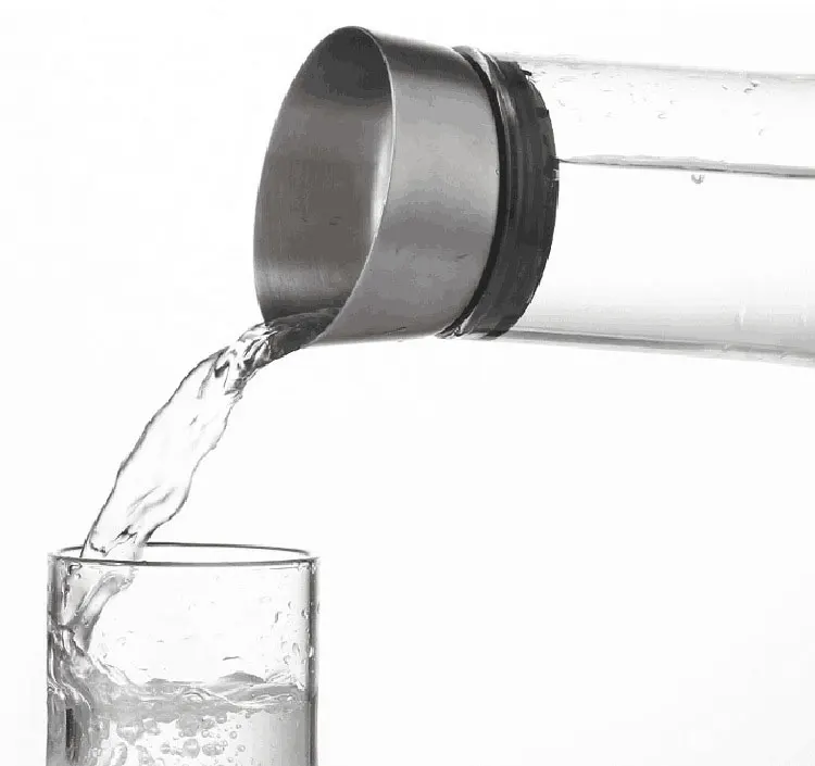 Borosilicate Cup For Juice Water Bottle Jug With Lid Heat Resistant Set Hot 900ml Glass Pitcher