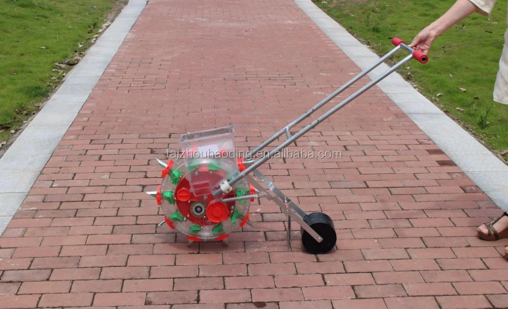 
hand push easy use manual small seed planter 