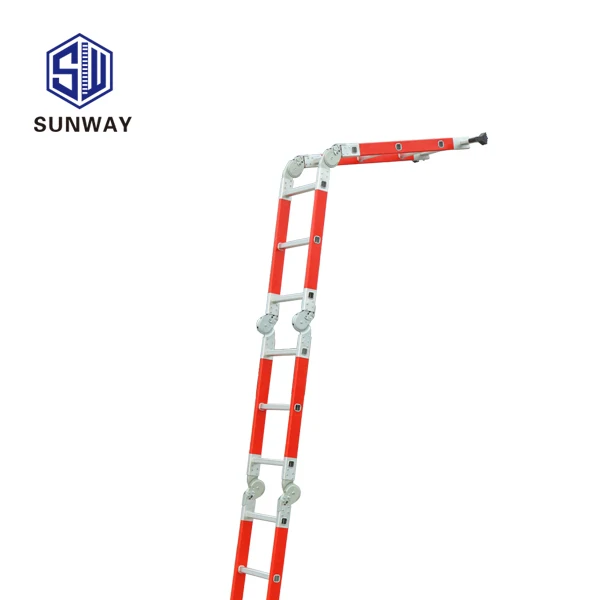 Super Quality New Style Library Telescopic Ladder Fiberglass Ladder
