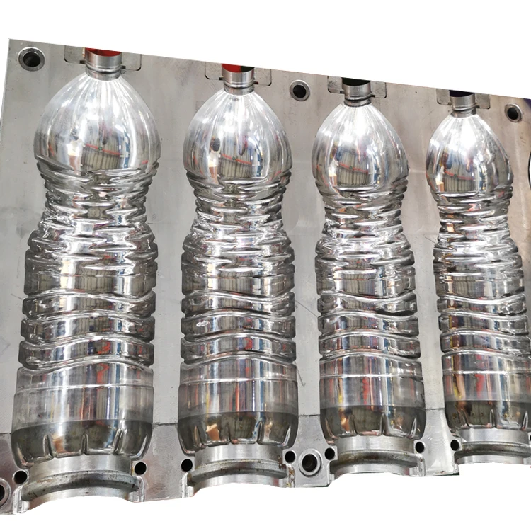 Quality assurance plastic used bottle shape design pet bottle mould
