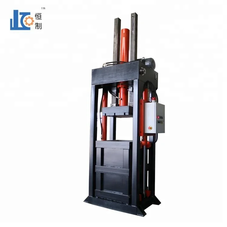 
CE Certified factory sale vertical lifting box hydraulic cotton press machine packing machine baler machine 