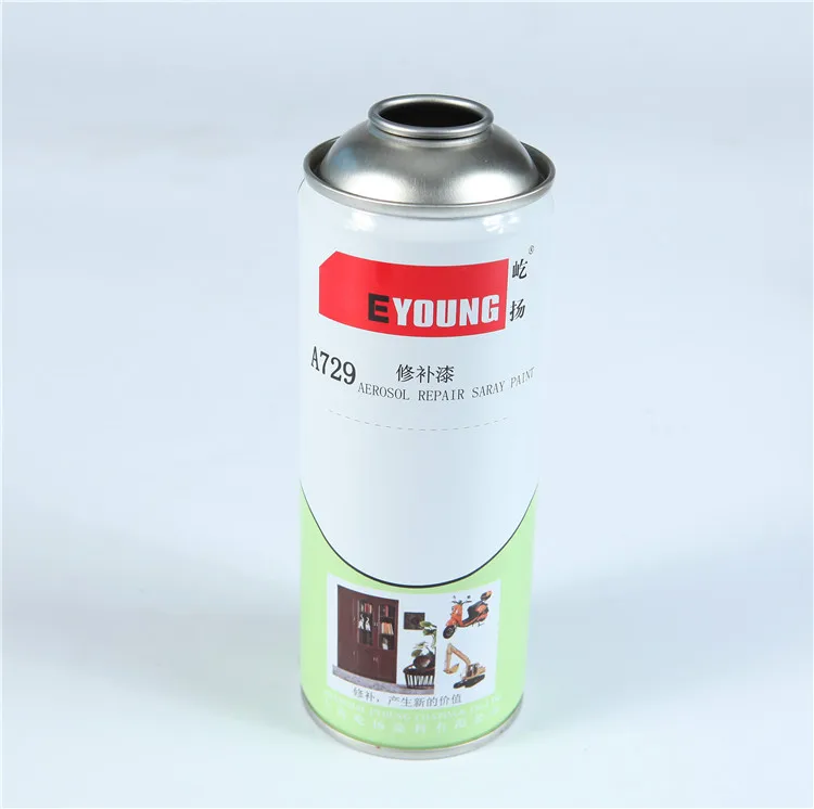
Spray paint aerosol tin can 