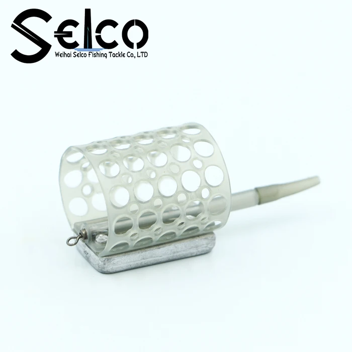 Carp fishing inline open ended plastic specimen mesh cage method feeder 20g, 25g, 30g, 40g, 50g, 60g