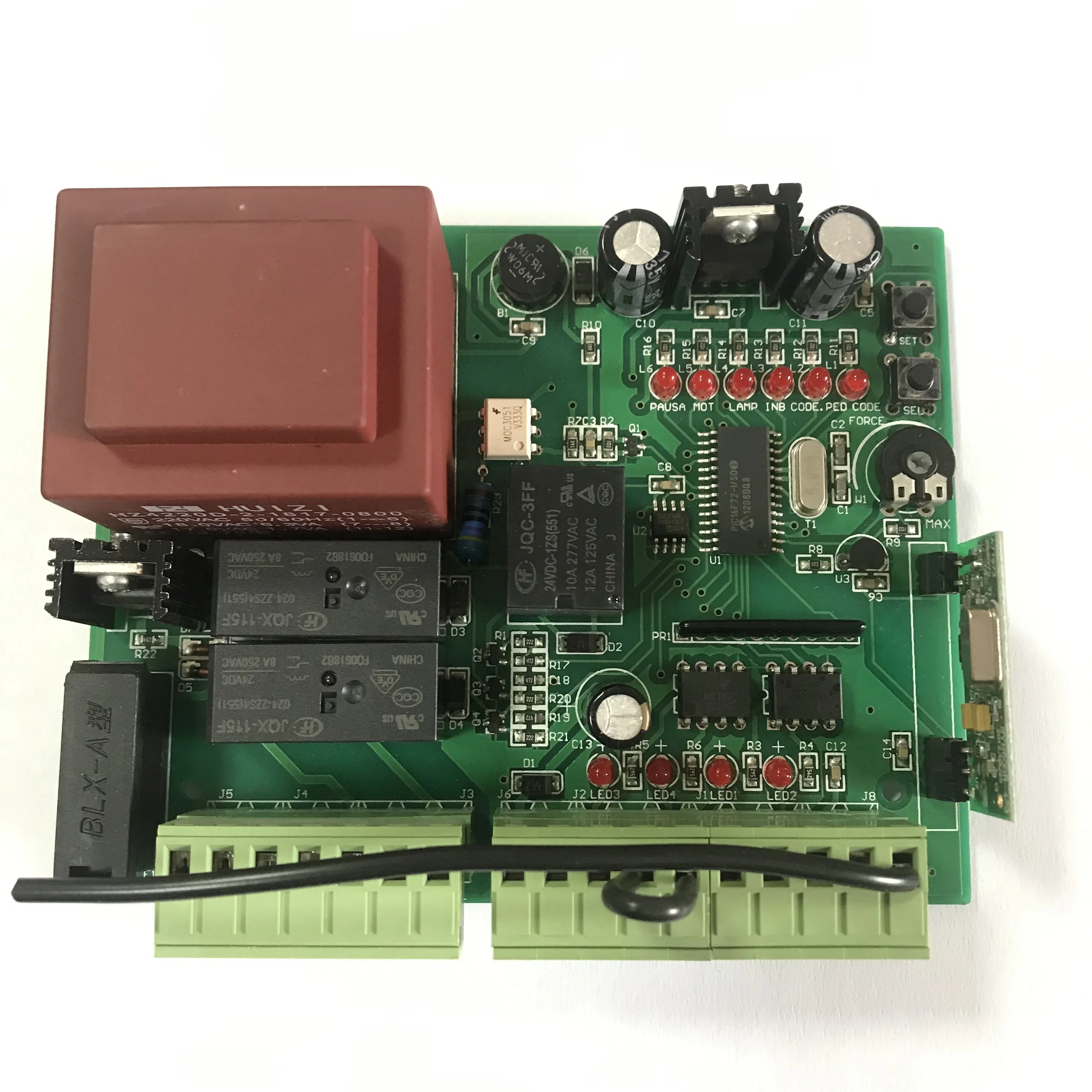 italy quality AC230V sliding gate opener control board with slow down