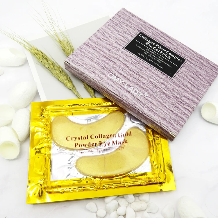 Balala Private label 24k gel pads gold collagen under gel eye mask