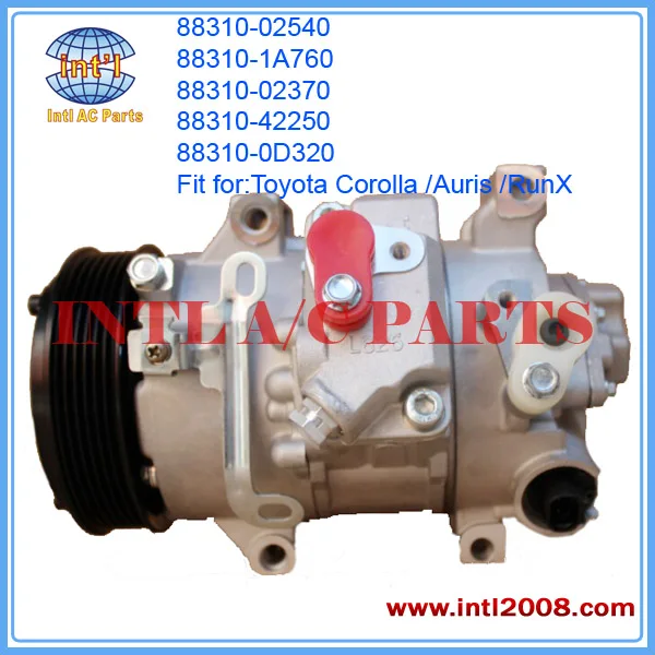 Компрессор кондиционера тойота аурис, королла, рав 88310-02540 88310-1A760